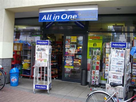 All in one shop – Frankfurt am Mai, Voltastr. 78.